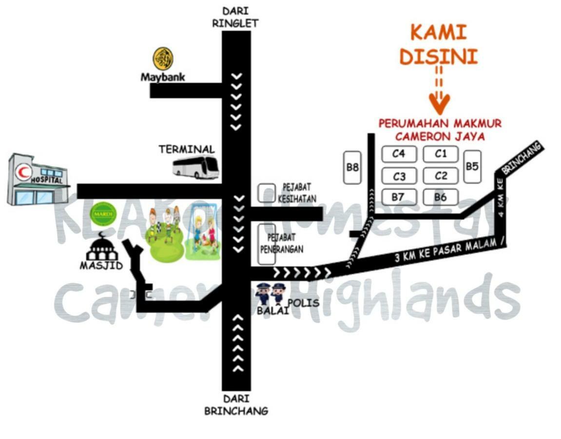 Rumah Tamu By Klaboo Tanah Rata Extérieur photo
